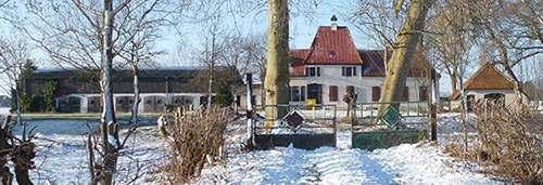 Haus Haag im Winter